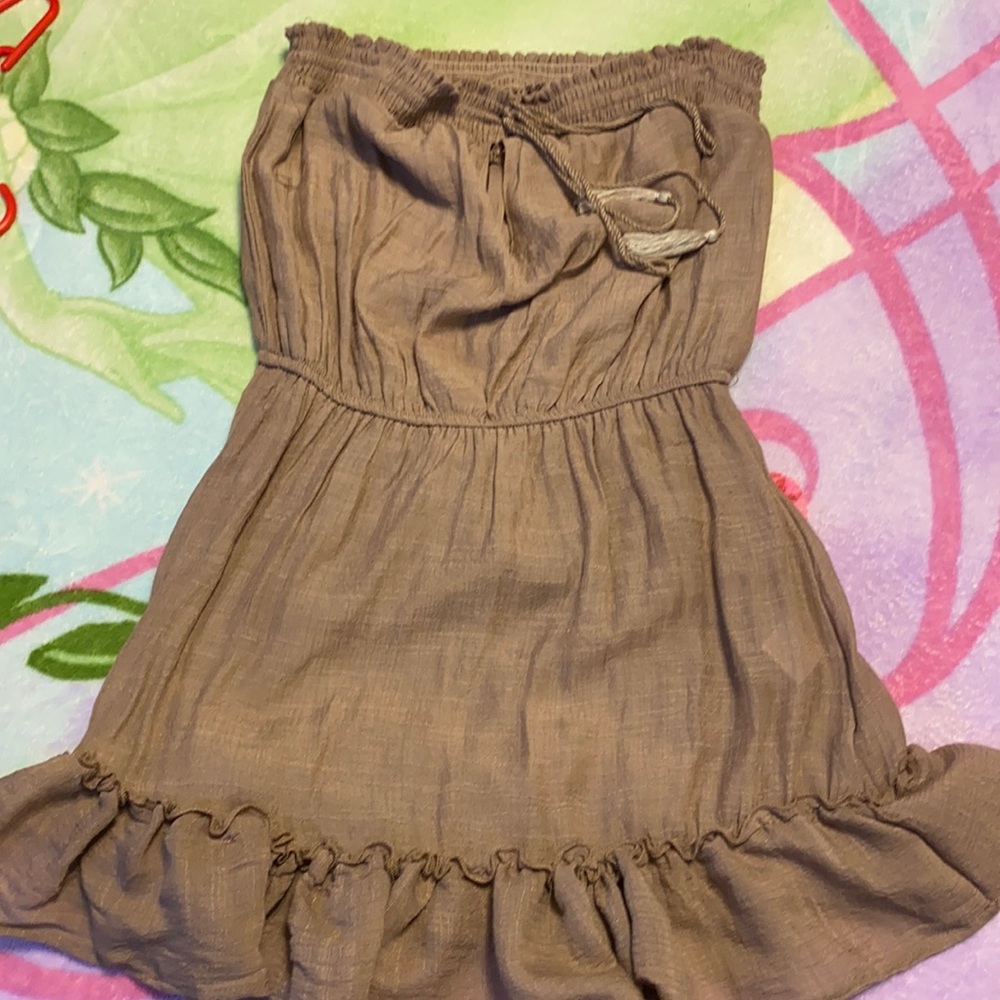 Size medium Flirty halter mini dress